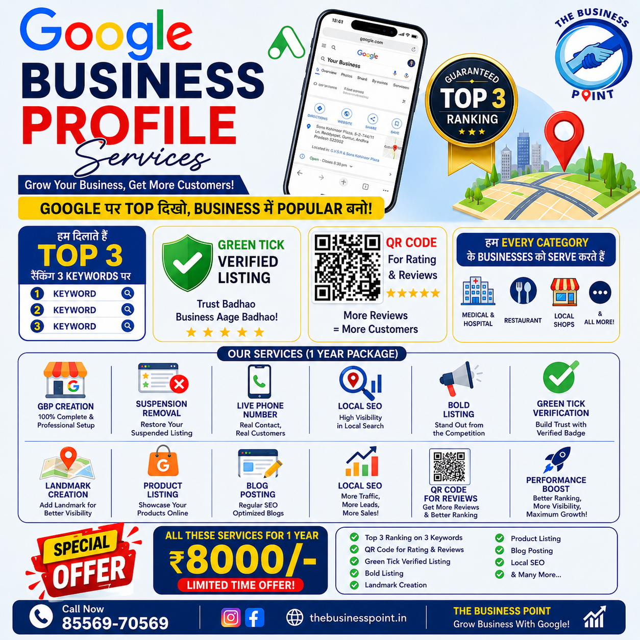 Google Business Profile Services — Full 1-Year Package Explained